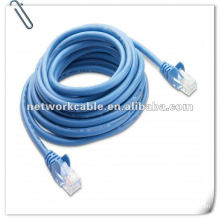 BC / CCA conductores Cat6 cable cable de puente ethernet patch cable